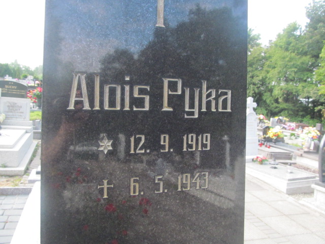 Alois Pyka 1919 Grodziec - Grobonet - Wyszukiwarka osób pochowanych