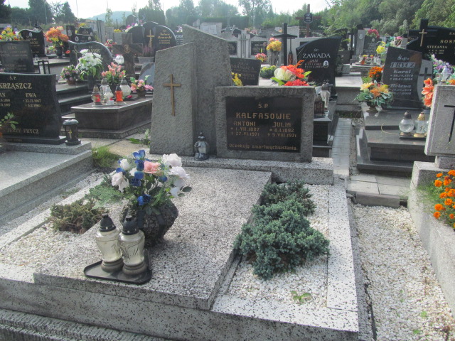 Grób Antoni Kalfas