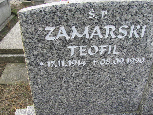 Zofia Zamarska 1888 Grodziec - Grobonet - Wyszukiwarka osób pochowanych