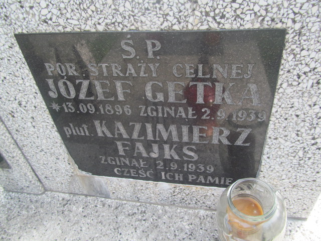 Józef Getka 1896 Grodziec - Grobonet - Wyszukiwarka osób pochowanych