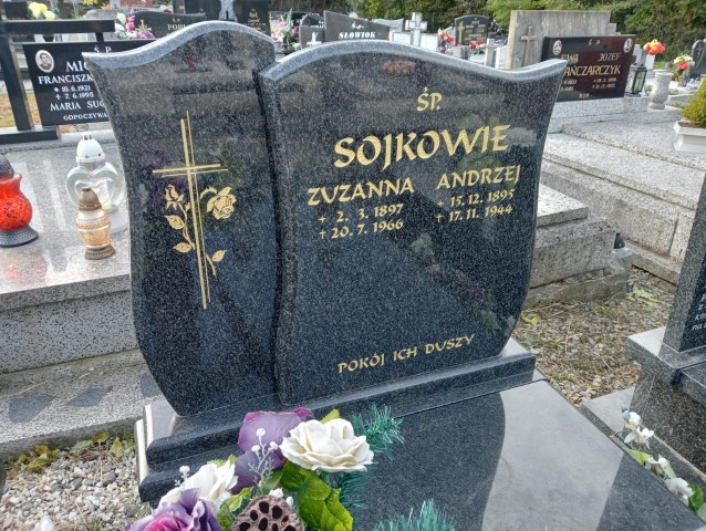 Andrzej Sojka 1895 Grodziec - Grobonet - Wyszukiwarka osób pochowanych